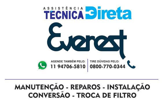 assistência técnica Everest