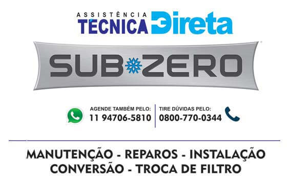 assistência técnica Sub-Zero